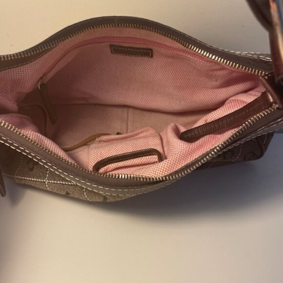 Dooney & Burke Brown Shoulder Bag - Picture 3 of 3